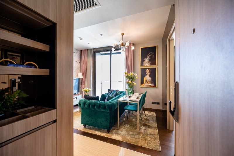 📌 The Line ราชเทวี 1 นอน 35.41 ตรม. แต่งครบ พร้อมอยู่! ✨ ห้องสวย สภาพดี! The Line ราชเทวี เฟอร์ครบ ใกล้รถไฟฟ้า