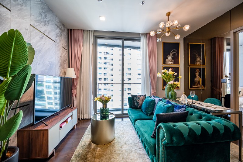 📌 The Line ราชเทวี 1 นอน 35.41 ตรม. แต่งครบ พร้อมอยู่! ✨ ห้องสวย สภาพดี! The Line ราชเทวี เฟอร์ครบ ใกล้รถไฟฟ้า