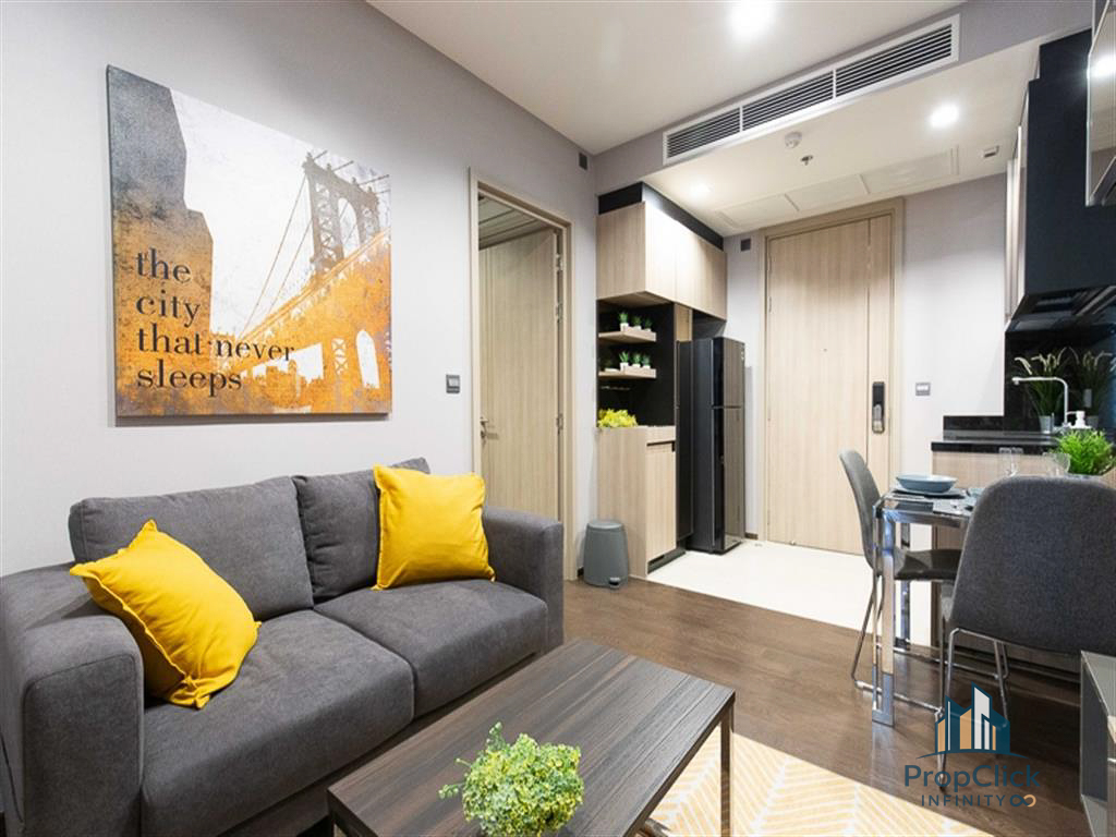 📌 The Line ราชเทวี 1 นอน 33.52 ตรม. แต่งครบ พร้อมอยู่! ✨ ห้องสวย สภาพดี! The Line ราชเทวี เฟอร์ครบ ใกล้รถไฟฟ้า