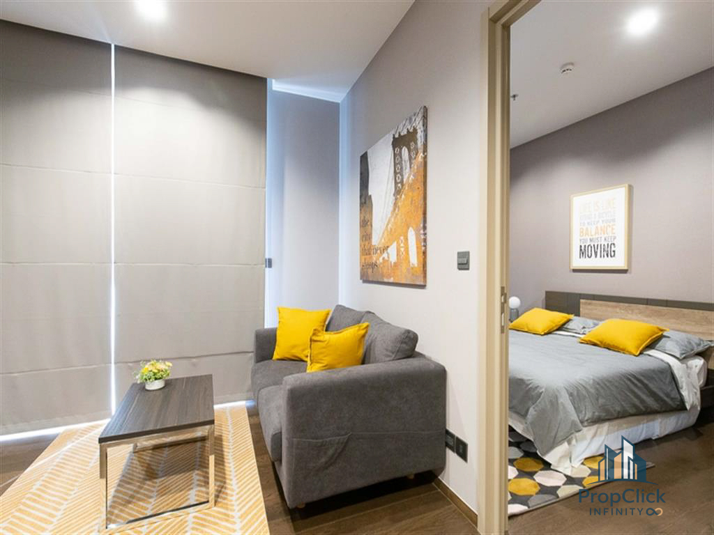 ✨ ปล่อยเช่า The Line ราชเทวี – ห้องสวย แต่งครบ พร้อมเข้าอยู่! (33.52 ตร.ม.)  🏢 เดอะ ไลน์ ราชเทวี (The Line Ratchathewi) ห้องขนาด 35.59 ตร.ม. | 1 ห้องนอน 1 ห้องน้ำ | ชั้น 14  ✨ ไฮไลต์ห้อง:  Fully Furnished: ตกแต่งเนี๊ยบ วัสดุพรีเมียม เฟอร์นิเจอร์ครบชุด (เต